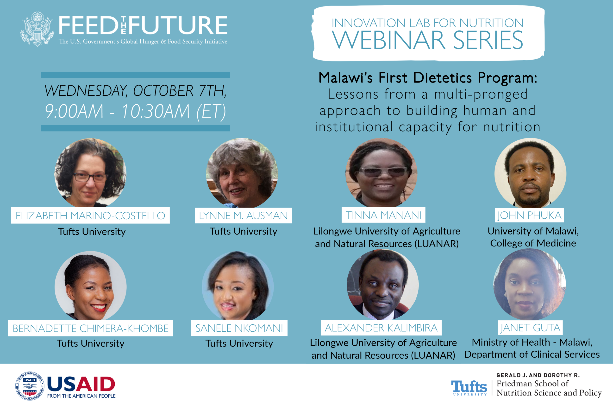 Feed the Future Webinar Series | Innovation Lab for Nutrition | USAID ...