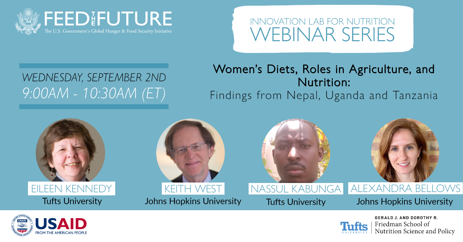 Feed the Future Webinar Series | Innovation Lab for Nutrition | USAID ...