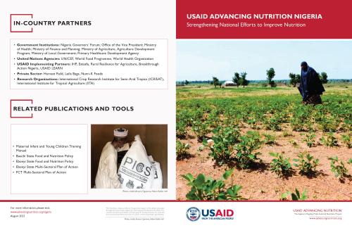 USAID Advancing Nutrition Nigeria: Strengthening National Efforts To ...