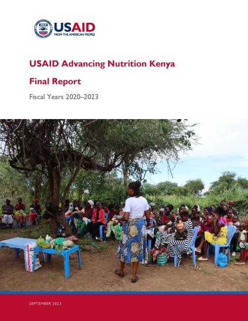 USAID Advancing Nutrition Kenya: Final Project Report | USAID Advancing ...